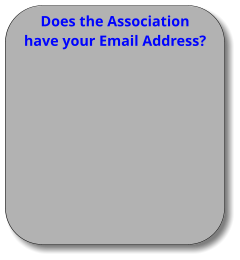 Does the Association have your Email Address?